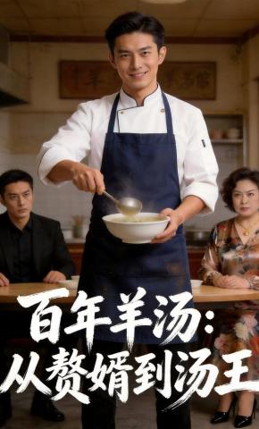 短剧《百年羊汤：从赘婿到汤王》海报