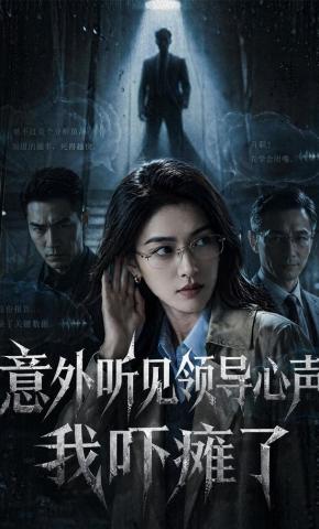 短剧《意外听见领导心声，我吓瘫了》海报