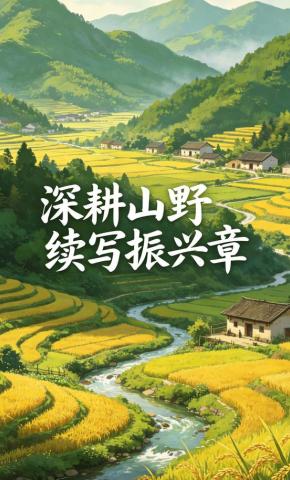短剧《深耕山野续写振兴章》海报