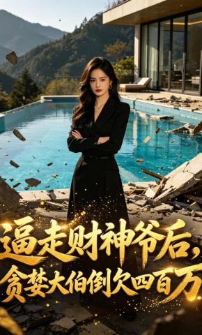 短剧《逼走财神爷后，贪婪大伯倒欠四百万》海报