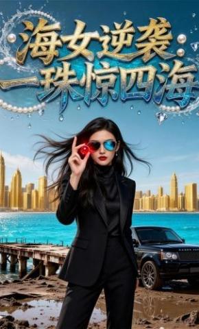 短剧《海女逆袭：一珠惊四海》海报