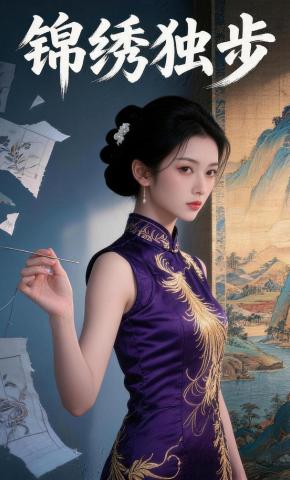 短剧《锦绣独步》海报