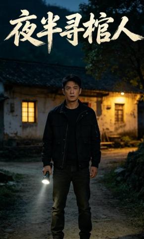 短剧《夜半寻棺人》海报