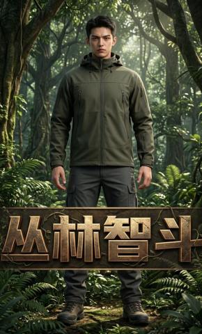 短剧《丛林智斗》海报
