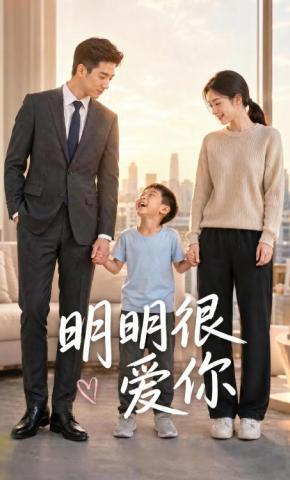 短剧《明明很爱你》海报