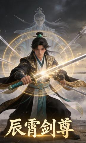 短剧《辰霄剑尊》海报