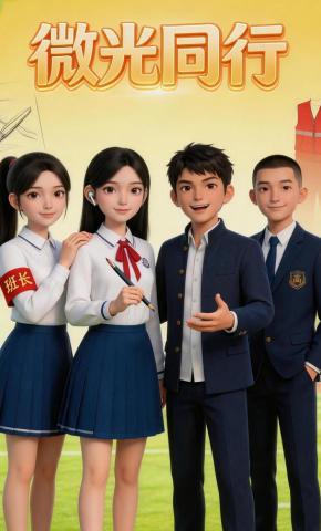 短剧《微光同行3》海报