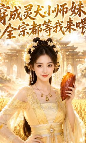 短剧《穿成灵犬小师妹，全宗都等我来喂》海报