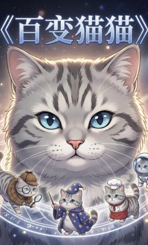 短剧《百变猫猫》海报