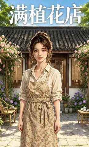 短剧《满植花店》海报