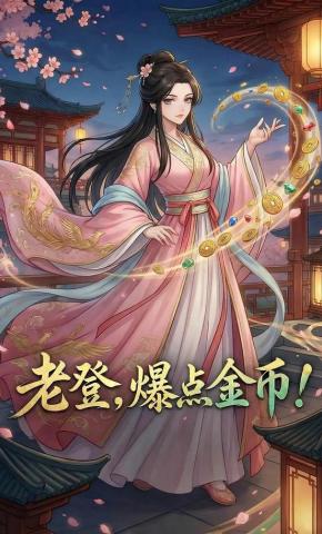 短剧《老登，爆点金币！》海报