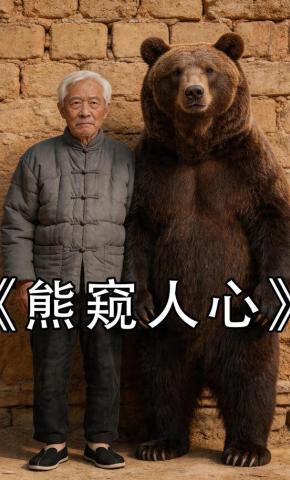 短剧《熊窥人心》海报