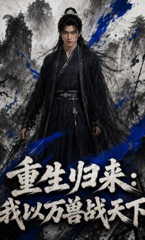 短剧《重生归来，我以万兽战天下》海报