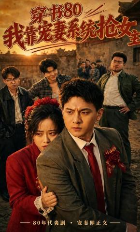 短剧《穿书80，我靠宠妻系统抢女主》海报