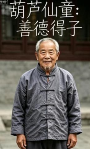 短剧《葫芦仙童善德得子》海报