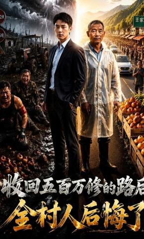 短剧《收回五百万修的路后，全村人后悔了》海报