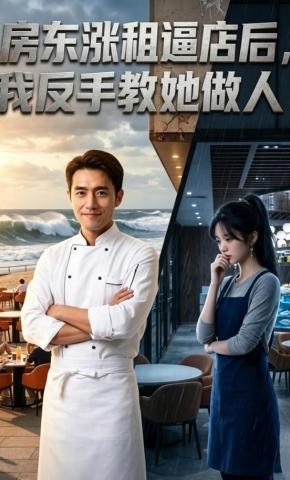 短剧《房东涨租逼店后，我反手教她做人》海报