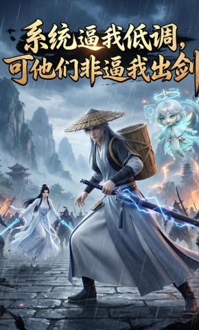 短剧《系统逼我低调，可他们非逼我出剑》海报