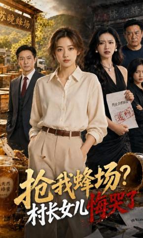 短剧《抢我蜂场？村长女儿悔哭了》海报