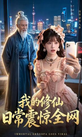 短剧《我的修仙日常震惊全网》海报