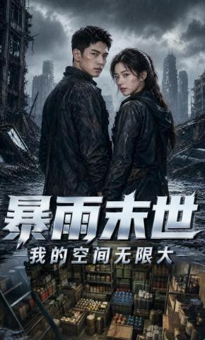 短剧《暴雨末世我的空间无限大》海报