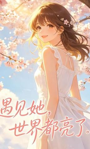 短剧《遇见她，世界都亮了》海报