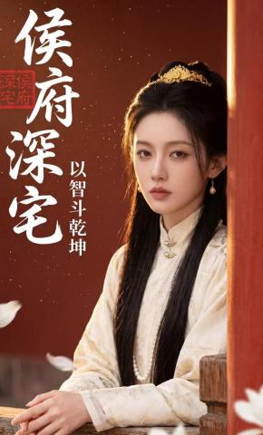 短剧《侯府深宅：以智斗乾坤》海报