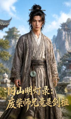 短剧《旧山明灯录：废柴师兄竟是剑祖》海报