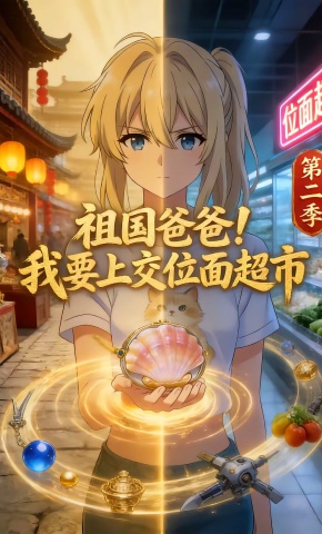 短剧《祖国爸爸！我要上交位面超市（第二季）》海报