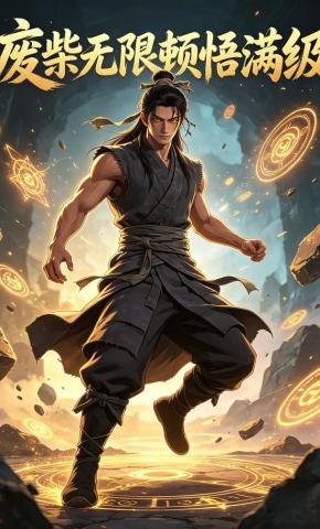 短剧《废柴无限顿悟满级》海报
