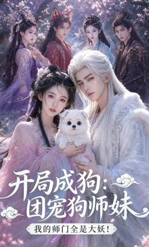短剧《开局成狗：团宠狗师妹，我的师门全是大妖！》海报