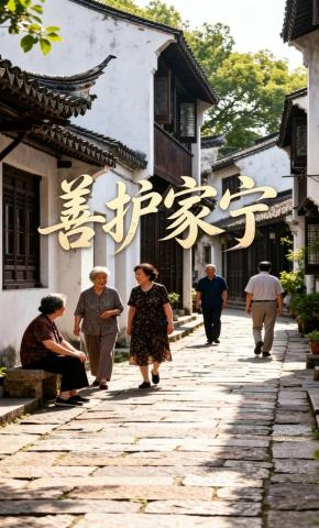 短剧《善护家宁》海报