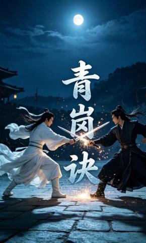 短剧《青岗诀》海报