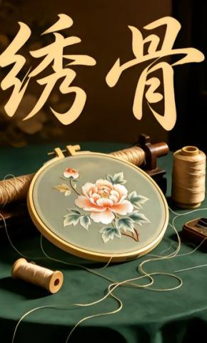 短剧《绣骨》海报