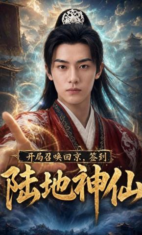 短剧《开局召唤回京，签到陆地神仙》海报