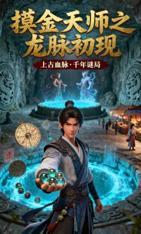 短剧《摸金天师之龙脉初现》海报