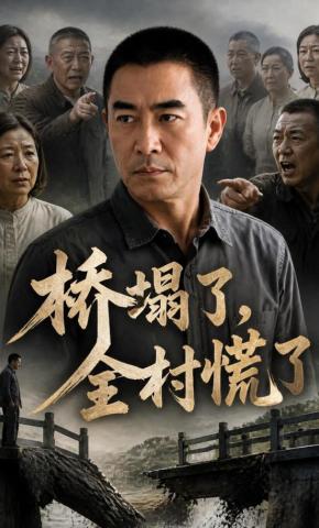 短剧《桥塌了，全村慌了！》海报