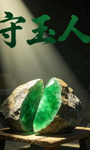 短剧《守玉人》海报
