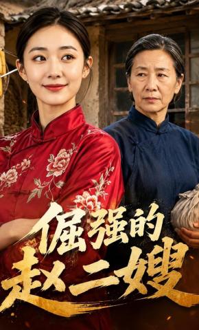 短剧《倔强的赵二嫂》海报