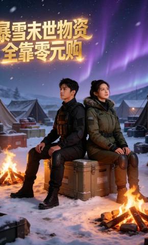 短剧《暴雪末世物资全靠零元购》海报