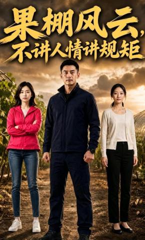 短剧《果棚风云，不讲人情讲规矩》海报