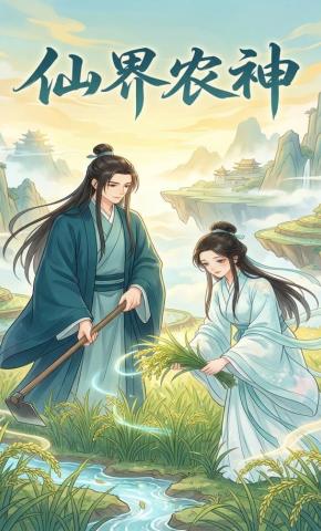短剧《仙界农神》海报