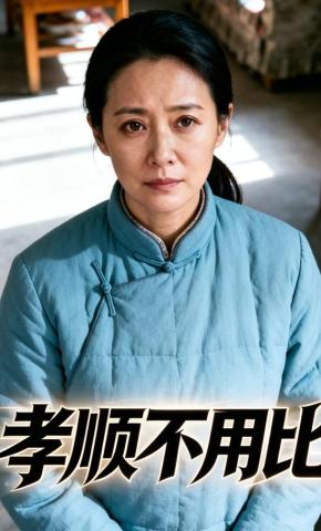 短剧《孝顺不用比》海报