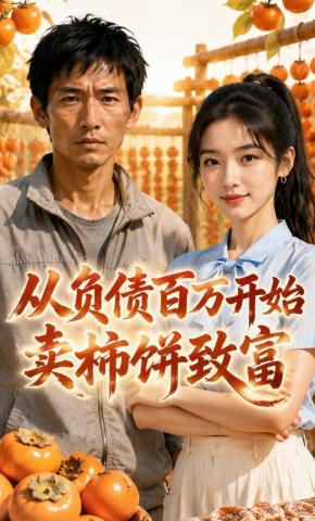 短剧《从负债百万开始卖柿饼致富》海报