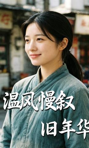 短剧《温风慢叙旧年华》海报