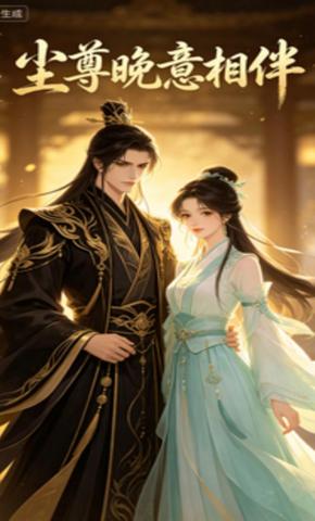 短剧《尘尊晚意相伴》海报