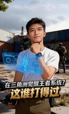短剧《在三角洲觉醒王者系统？这谁打得过》海报