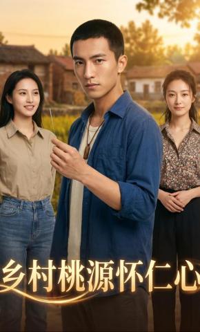 短剧《乡村桃源怀仁心》海报