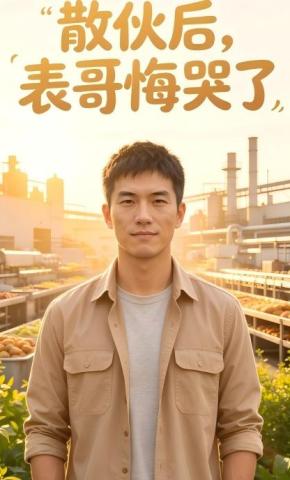 短剧《散伙后，表哥悔哭了》海报