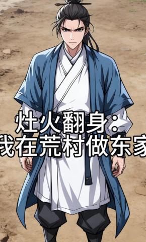 短剧《灶火翻身：我在荒村做东家》海报